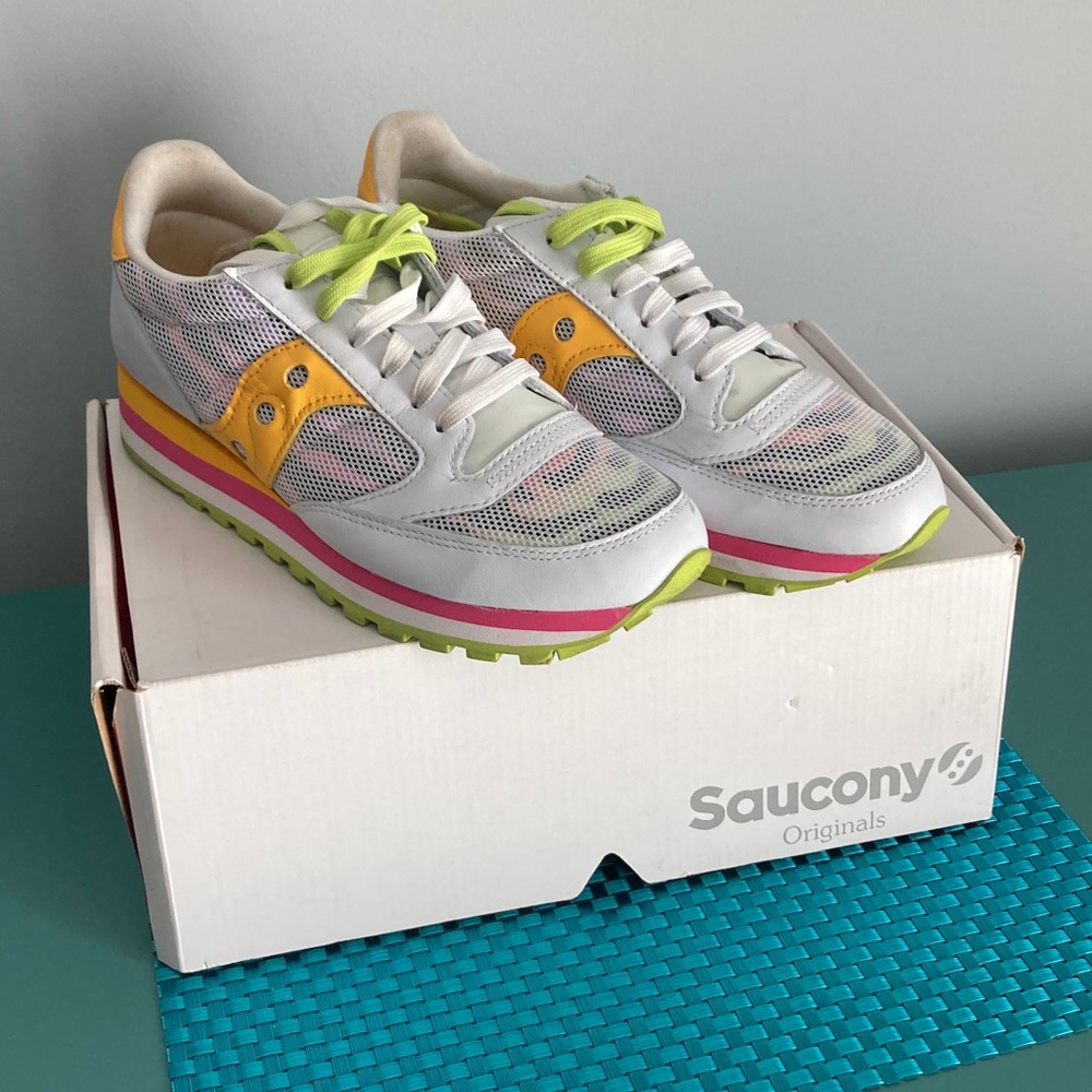 Saucony  Jazz Triple Multicolot Sneakers Women Size 8